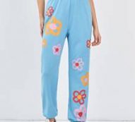 Floral Graphic Sweatpants