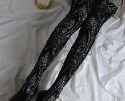 Floral Graphic Tights