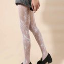 Floral Graphic Tights