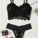 Floral Lace Lingerie Set