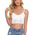 Floral Lace Longline Bralette