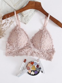 Floral Lace Padded Bralette