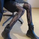 Floral Lace Tights