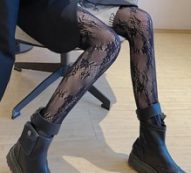 Floral Lace Tights