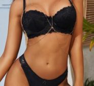 Floral Lace Underwire Lingerie Set