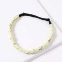 Floral Pattern Braided Hair Band