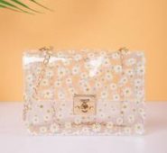 Floral Pattern Crossbody Bag