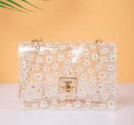 Floral Pattern Crossbody Bag