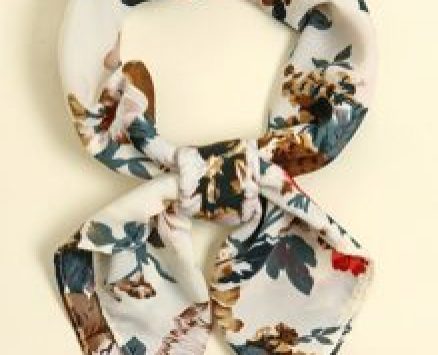 Floral Print Bandana