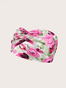 Floral Print Sports Headband