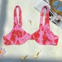 Floral Push Up Bikini Top