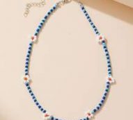 Flower Beaded Necklace