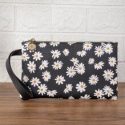 Flower Graphic Clutch Bag