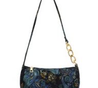 Flower Graphic Shoulder Bag