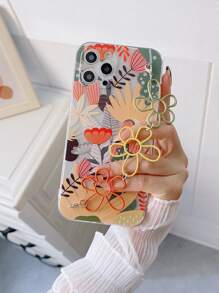 Flower Hand Strap Phone Case