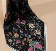 Flower Pattern Bandana