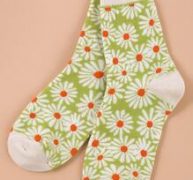 Flower Pattern Socks