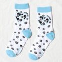 Flower Print Crew Socks