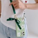 Flower Print Lanyard iPhone Case