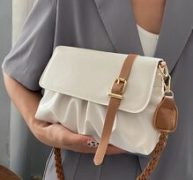 Flower Print Shoulder Bag