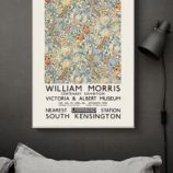 Flower Print Unframed Painting