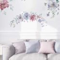 Flower Print Wall Sticker