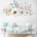 Flower Print Wall Sticker