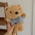 Fluffy Bear Crossbody Bag