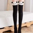 Fluffy Cartoon Over The Knee Socks