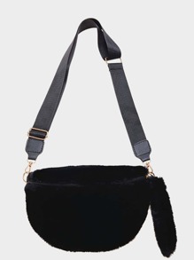 Fluffy Crossbody Bag