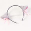 Fluffy Ear Decor Hair Hoop