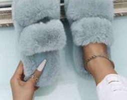 Fluffy Home Slippers