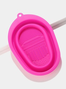 Foldable Silicone Makeup Brush Cleaning Pad