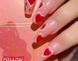 Follow Your Heart Fake Nail