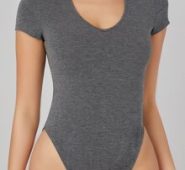Form Fitted Solid Bodysuit
