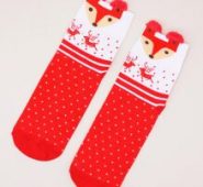 Fox Decor Crew Socks