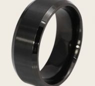 Frosted Titanium Steel Ring