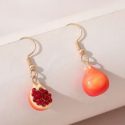 Fruit Charm Drop Earrings