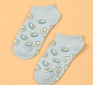 Fruit Print Ankle Socks