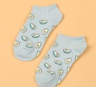 Fruit Print Ankle Socks