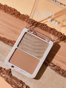 GLAM 101 Hybrid Highlighter & Blush Duo-VIENNA