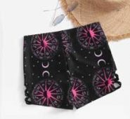 Galaxy Print Swim Shorts