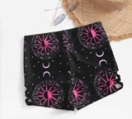 Galaxy Print Swim Shorts