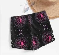 Galaxy Print Swim Shorts