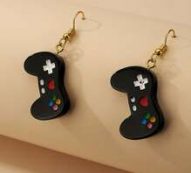 Game Console Drop Earrings
