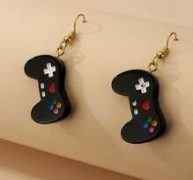Game Console Drop Earrings