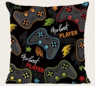 Gamepad Print Cushion Cover Without Filler