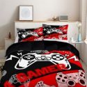 Gamepad Print Duvet Cover Set Without Filler