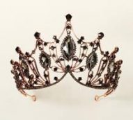 Gemstone Decor Hair Hoop