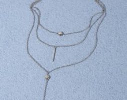 Geo Decor Layered Chain Necklace
